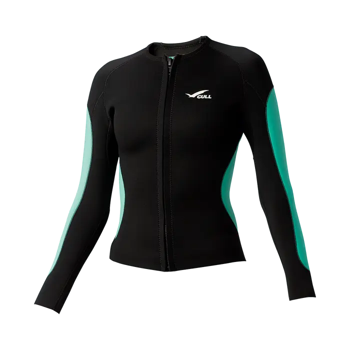 Gambar Gull Wetsuit 2,5MM Jersey Jacket Women's - Charcoal, MS dari Urban Adventure Kota Bandung 4 Tokopedia