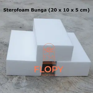 FLOPY Sterofoam Bunga busa styrofoam / Oasis Sterofoam Flower / Buket Wisuda