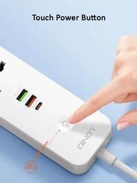Gambar LDNIO SC5319 Power Socket Defender Series 5 Socket 3 USB Port - SC5319 dari PVBLIC ONE Kota Tangerang 4 Tokopedia
