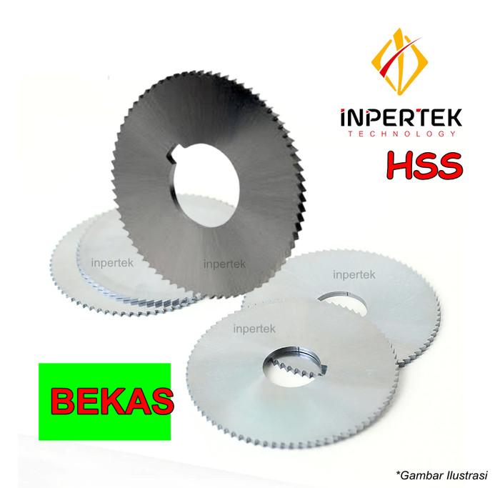Slitting Saw 65X4.0X25 HSS Saw Blade 65 Gergaji Sirkel — foto asli 5