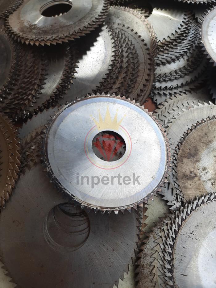 Slitting Saw 65X4.0X25 HSS Saw Blade 65 Gergaji Sirkel — foto asli 4