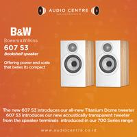Gambar Bowers & Wilkins B&W 607 S3 Bookshelf Speaker - Black dari Audio Centre Official Kota Administrasi Jakarta Barat 1 Tokopedia