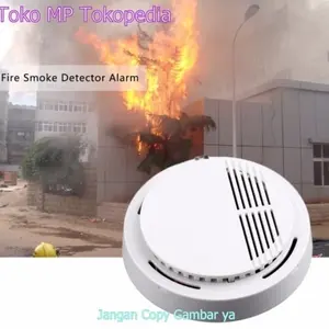 FIRE SMOKE DETECTOR-SMOKE ALARM--SIMPLE