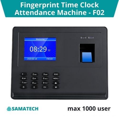 Mesin Absensi Fingerprint Time Clock Attendance Machine Mode - Shop ...