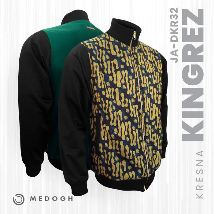 Gambar Jaket Batik Medogh Kresna Kingrez JA-DKR32 dari Medogh Kota Yogyakarta Tokopedia