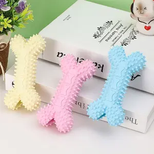 Mainan Anjing Gigitan Tulang TPR Thorn Small Bone Import AVR-YW-0186