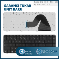 Gambar Keyboard COMPAQ Presario CQ42 BLACK dari Solidcomp Kota Surabaya 1 Tokopedia