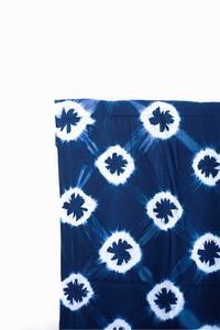 Gambar Tinctori - Kain Lembaran Shibori Kanoko Jumputan Biru Indigo dari Tinctori Kab. Semarang 1 Tokopedia