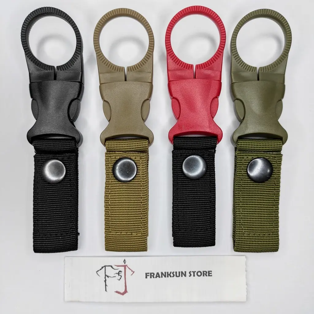 Gantungan Pengait Botol Air Minum Mineral Buckle 4 Warna Lengkap