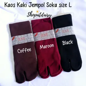 Kaos Kaki Jempol Soka ukuran L dan XL Panjang Muslim