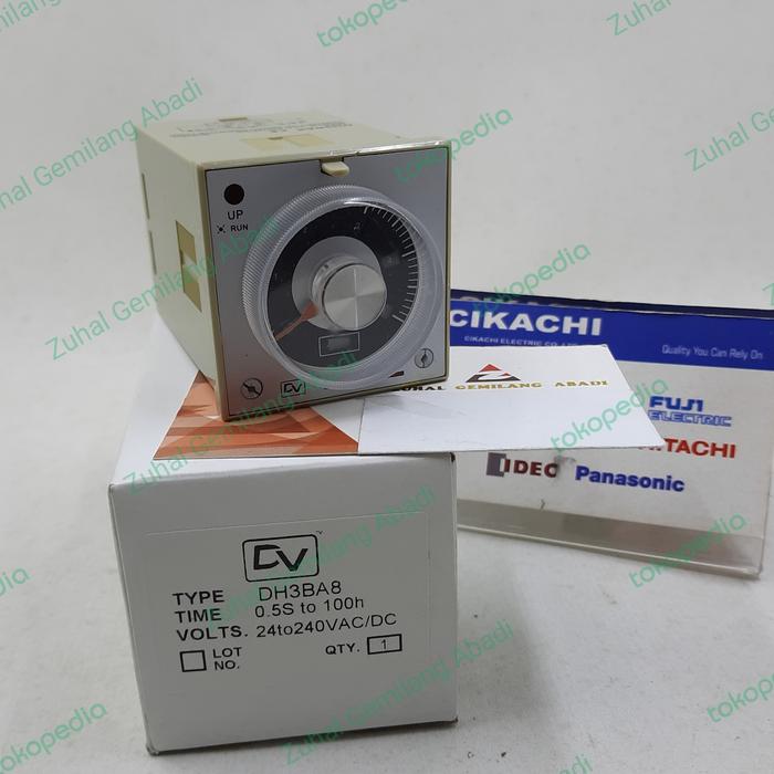 Dv Timer Jual DH3BA8, TIMER OFF DELAY TIMER RELAY. DV - Jakarta Barat - Zuhal ...