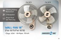 Gambar SANEX FW1879 Kipas Angin Dinding Tornado Besi 18 Inch Wall Fan FW-1879 - FW-1878 dari Setia Mandiri Elektronik Kota Bekasi 5 Tokopedia