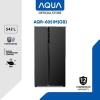 Gambar Kulkas Side by Side 542 Liter Aqua AQR-605IM (GB)  Aqua AQR605IM GB dari Bogor Solution Electronic Kota Bogor 2 Tokopedia