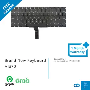 Keyboard Macbook Air 11" A1370 A1375 A1406 A1465 2010-2015