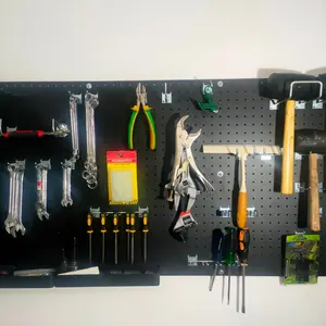Wall Hanger Tools | Dinding Gantung Bengkel | Hanger Storage I PEGBOARD LUBANG BULAT