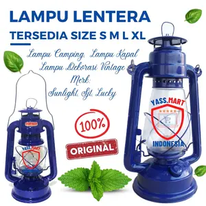 Sunlight Sjt Lucky Lampu Badai Kapal Emergency Camping Lentera Pijar Vintage Original Anti Hujan Anti Angin Cocok Untuk Berkemah Memancing Dekorasi Hotel Cafe Restaurant