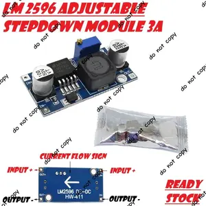 LM2596 adjustable Module DC step down 3A in 3-40V out 1.5-35V LM 2596
