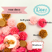 Gambar Rose Deco part size Large sprinkle mawar aksesoris payet jahit - fuchsia dari Done Handymade Kota Administrasi Jakarta Barat 1 Tokopedia