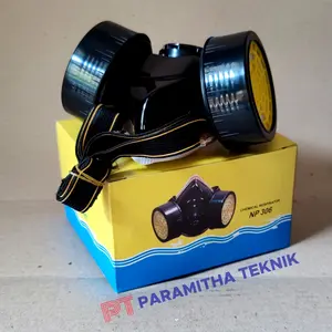 Masker respirator NP 306 double filter / anti asap debu chemical