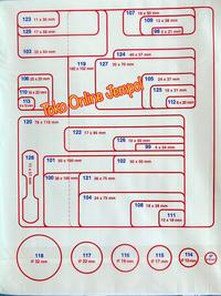 Gambar KOTAK Warna 20x8mm no.112 Label Tom and Jerry FLUORESCENT ATK1426TJ - Biru dari Toko Online Jempol Kota Administrasi Jakarta Pusat 5 Tokopedia