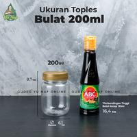 Gambar Toples Sambal 200 ml BULAT (TANPA FLUG) - Toples Jar Plastik 200ml dari Gudeg Yu Nap Online Kota Bandung 3 Tokopedia