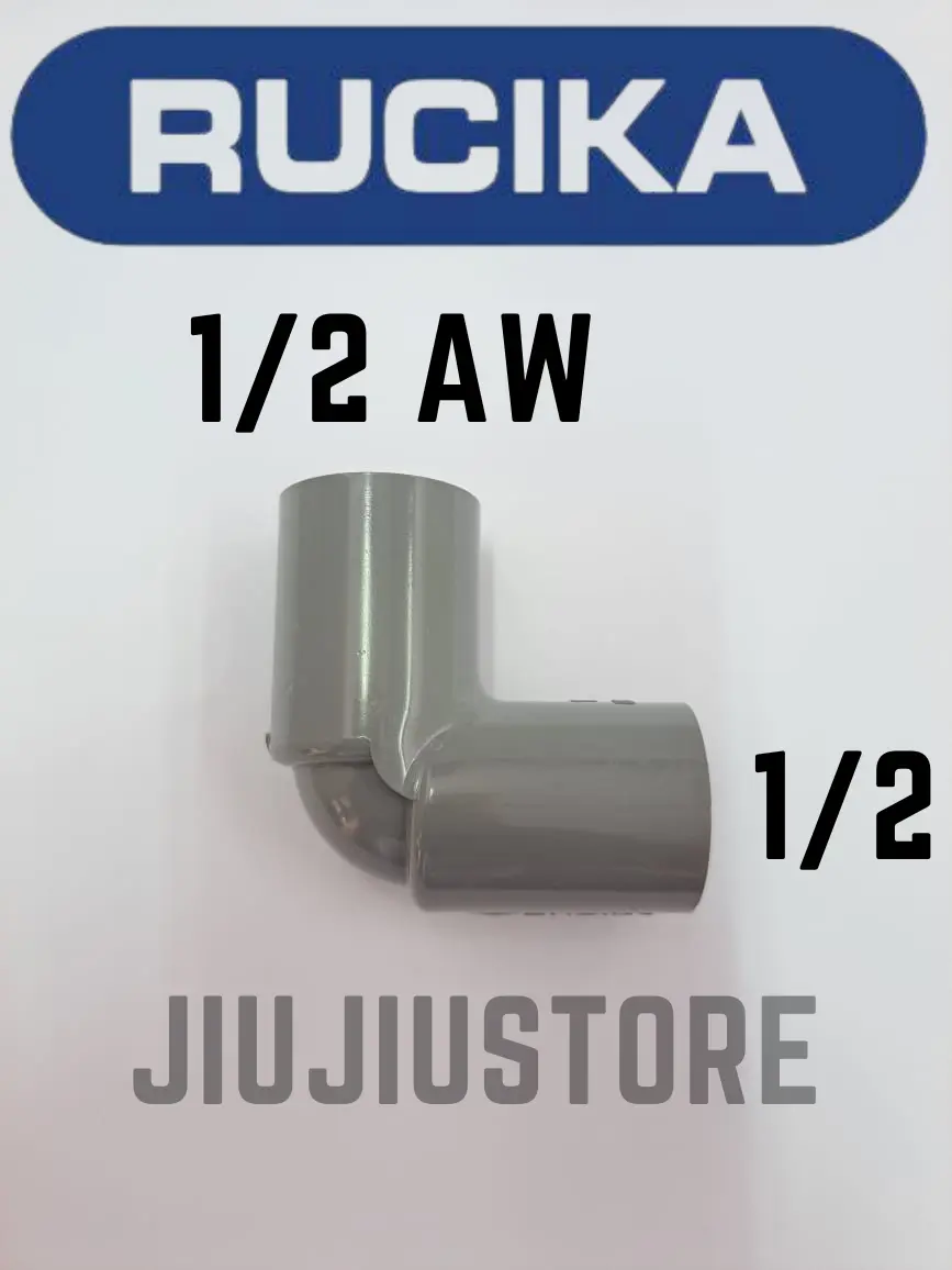 SAMBUNGAN PIPA RUCIKA KENI 1/2 RUCIKA ELBOW 1/2 RUCIKA KNEE 1/2 RUCIKA