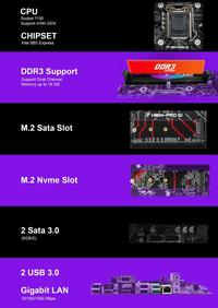 Gambar MOTHERBOARD GAMING H81M PRO S1 VARRO SUPPORT NVME RESMI dari ACECOMPUTER_NEW Kota Tangerang 3 Tokopedia