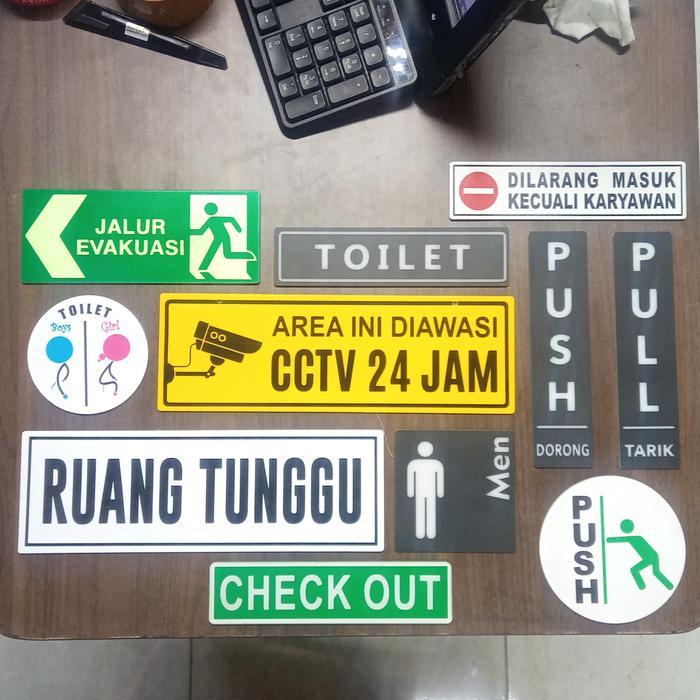 Jual Sign akrilik custom Bentuk dan Ukuran - Jakarta Timur - Akrilik ...