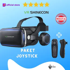 Shinecon 6.0 VR Box Virtual Reality Glasses dengan Headphone