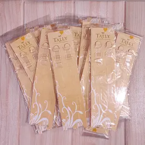 Tali BH Transparan Sepasang / Tali Bra Bening Silikon Tally