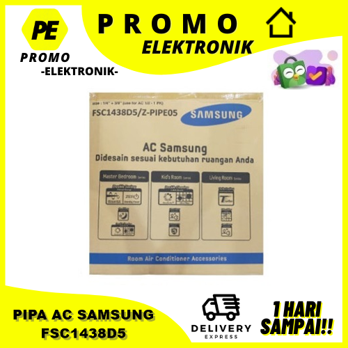 Gambar PIPA AC SAMSUNG ORIGINAL 0.5 -1 PK - 5 Meter FSC1438D5 dari Kreasi Elektronik Kota Administrasi Jakarta Barat Tokopedia