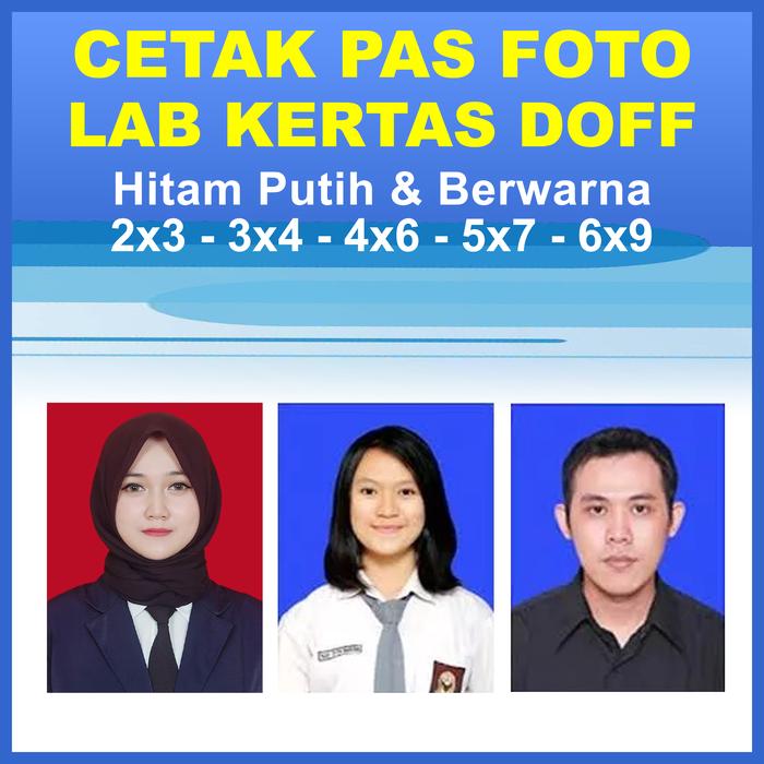 Gambar Cetak Pas Foto 2x3 3x4 4x6 5x7 6x9 Warna Hitam Putih Geeika dari GeeiKa Kab. Lamongan Tokopedia