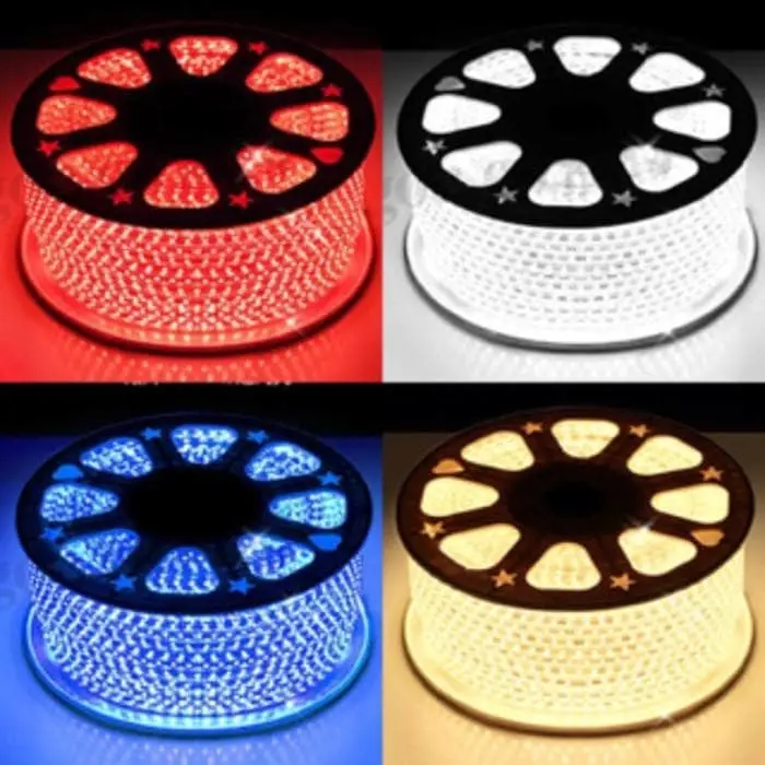 LED Selang / Strip 5050 Mata Besar 1 Meter Tahan Air