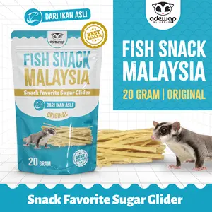 Fish Snack Murah Sugar Glider import Malaysia