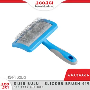 Sisir Bulu Kucing Anjing Kelinci Kandila 419-2