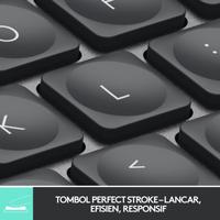 Gambar Logitech MX Keys Mini Wireless Bluetooth Keyboard Illuminated - Graphite dari Click & Go Tokopedia Kota Bandung 4 Tokopedia