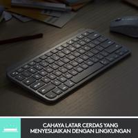 Gambar Logitech MX Keys Mini Wireless Bluetooth Keyboard Illuminated - Graphite dari Click & Go Tokopedia Kota Bandung 5 Tokopedia