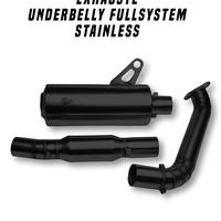 Gambar KNALPOT XSR-155 UNDERBELLY FULL SYSTEM WITH DB KILLER - stainless dari SAC Product Kota Depok 3 Tokopedia
