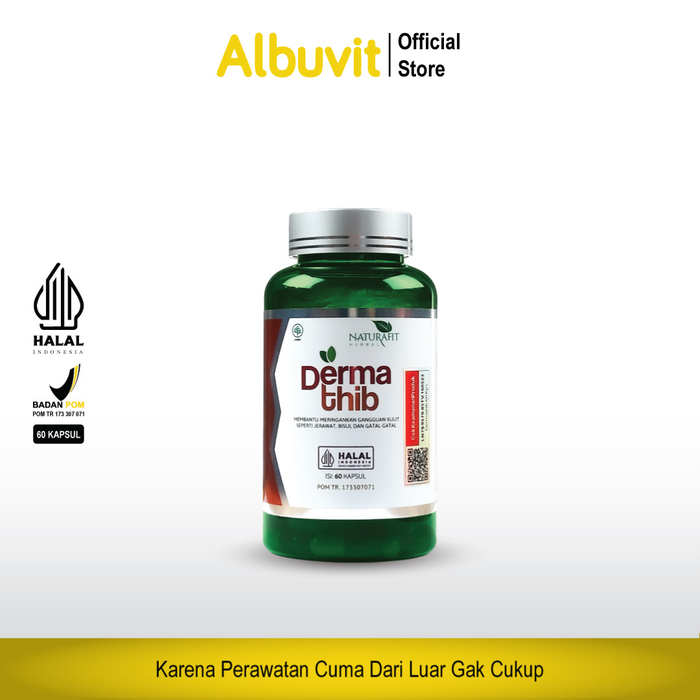 Gambar ALBUVIT X DERMATHIB Derma Thib Obat Herbal Untuk Mengatasi Jerawat dari albuvit store Kota Administrasi Jakarta Timur Tokopedia