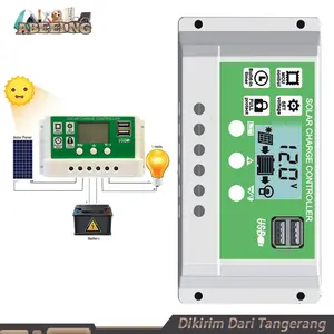 SCC PWM For Baterai Lithium 10A 20A 30A Solar Panel Charge Controller