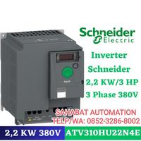 Gambar Inverter Schneider 2,2 KW 2,2KW 3HP 380V 3Phase ATV310HU22N4E Inv 3 HP dari SAHABAT AUTOMATION Kab. Gresik 1 Tokopedia