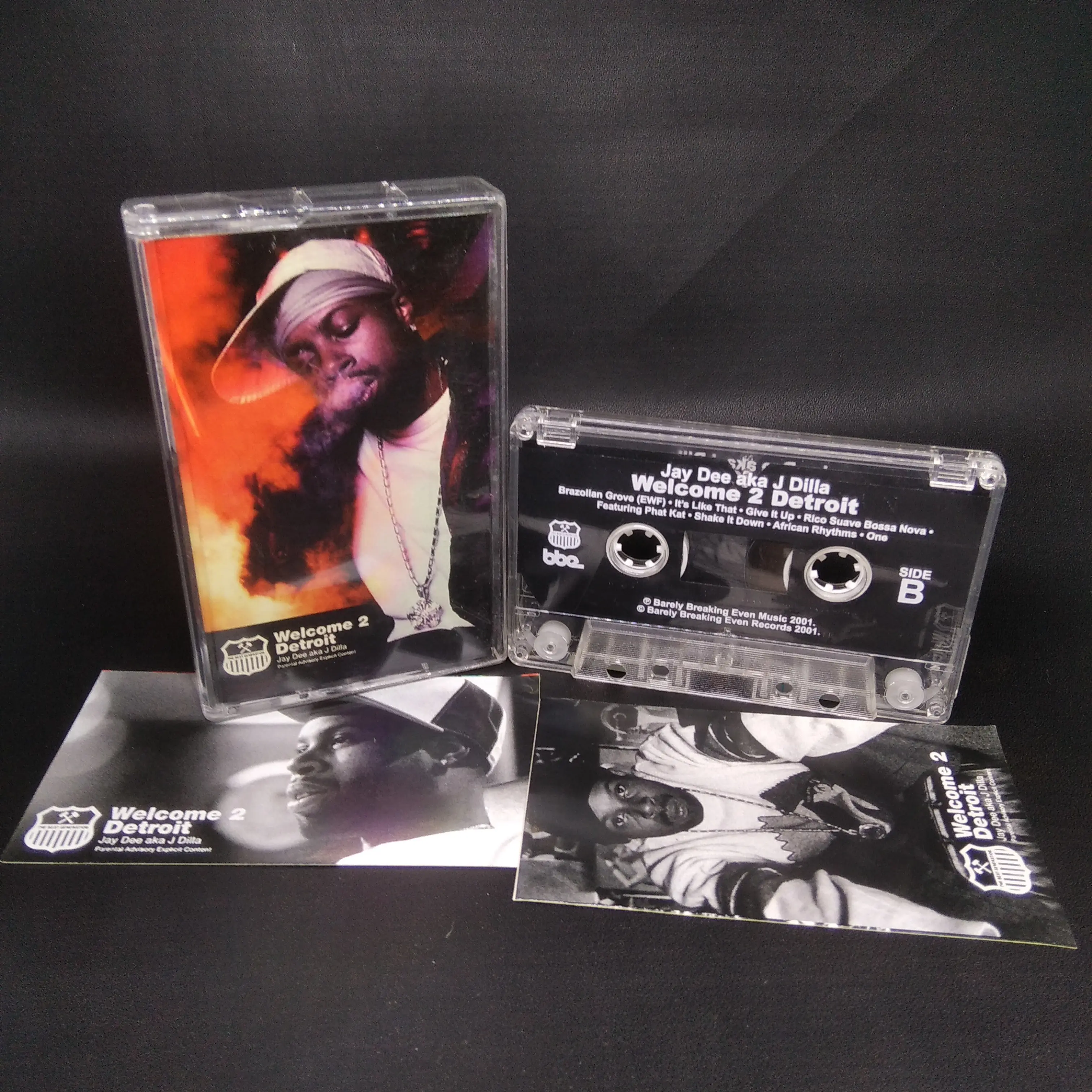 Kaset Pita J Dilla Welcome 2 Detroit Bootleg Tape