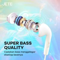Gambar Headset Earphone JETE Eazy Candy 3 - Garansi 2 Tahun - WHITE dari Fenix Gadget Kota Semarang 3 Tokopedia