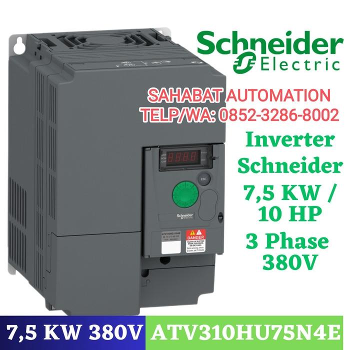 Gambar Inverter Schneider 7,5KW 3Phase 380V ATV310HU75N4E Inverter Motor 10HP dari SAHABAT AUTOMATION Kab. Gresik Tokopedia