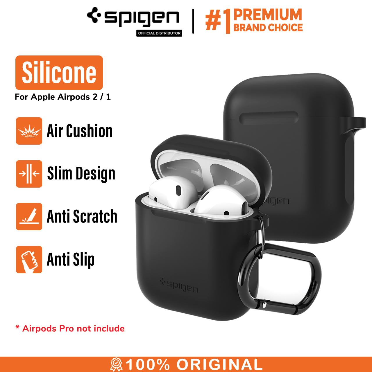 Apple Airpods Case Silicone Spigen Apple Airpods Pouch Original Casing