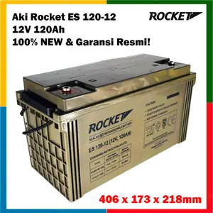 Aki Rocket 120Ah VRLA ES120-12 accu battery