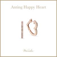Gambar Anting Berlian Wanda - Happy Heart - Earrings - Rose gold dari Wanda House Of Jewels Kota Administrasi Jakarta Pusat 1 Tokopedia