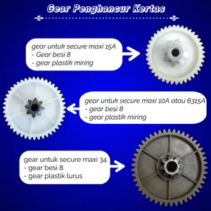 Gear Penghancur Kertas / Gir Pengahncur Kertas untuk secure maxi