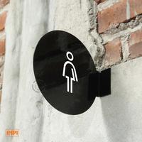 Gambar Sign Toilet Wanita Akrilik Pop Up Hitam Sticker Putih - INPI HOUSE dari INPI HOUSE Official Kota Bandung 1 Tokopedia