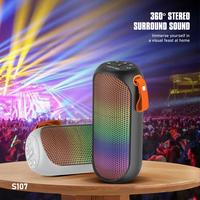 Gambar Myroots X Lenyes Wireless Speaker Bluetooth Lenyes S107 LED Colorfull - Hitam dari Myroots store Kota Administrasi Jakarta Barat 5 Tokopedia